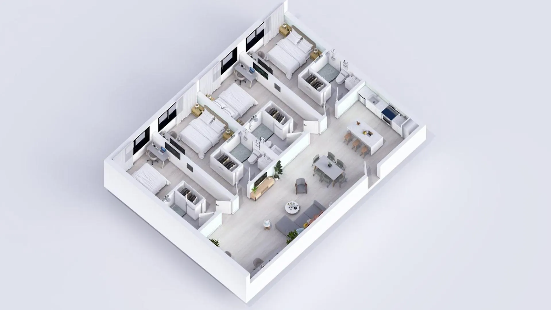 Hotel Governors Village - 1,2,3 & 4 Bedroom Apartments On Seven Mile Beach Corridor George Town Cayman Islands